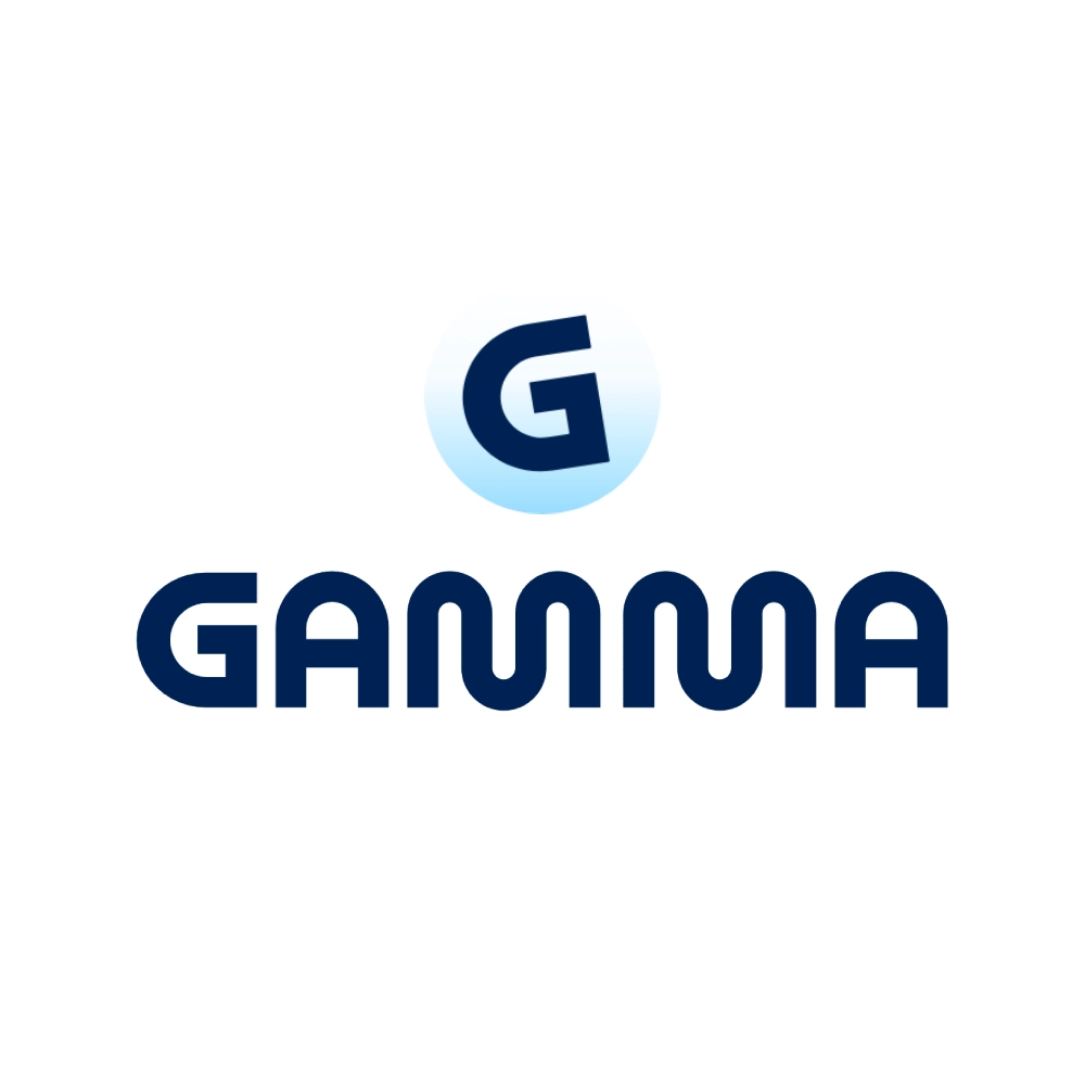 gamma.app logo gamma.app promo code logo for Gamma AI presentation software